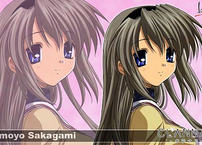 school uniforms, Clannad, Sakagami Tomoyo - related desktop wallpaper