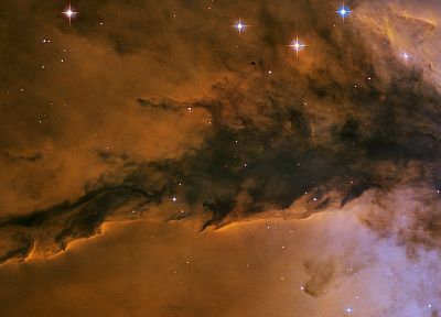 outer space, stars, Hubble, Eagle nebula - desktop wallpaper