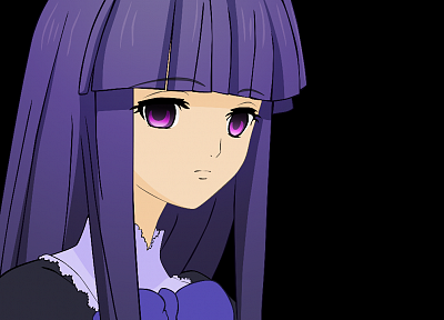 Umineko no Naku Koro ni, purple hair, purple eyes, Frederica Bernkastel - duplicate desktop wallpaper