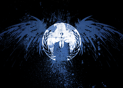 Anonymous, eagles - random desktop wallpaper