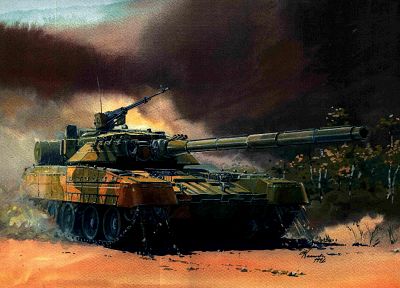 war, tanks, artwork - duplicate desktop wallpaper