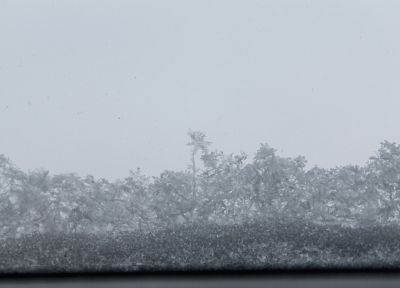 snow, snowflakes, window panes - duplicate desktop wallpaper