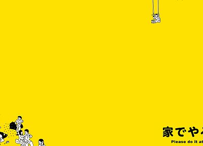 yellow, yellow background - desktop wallpaper