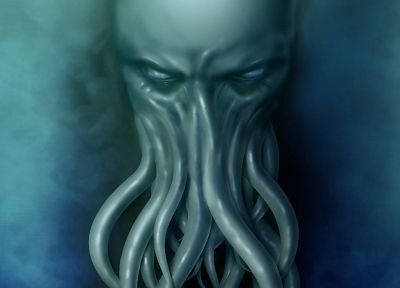 Cthulhu, HP Lovecraft - random desktop wallpaper
