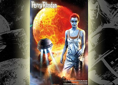 outer space, Perry Rhodan, science fiction - desktop wallpaper