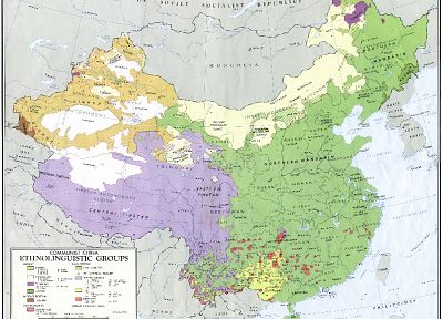 China, maps - random desktop wallpaper