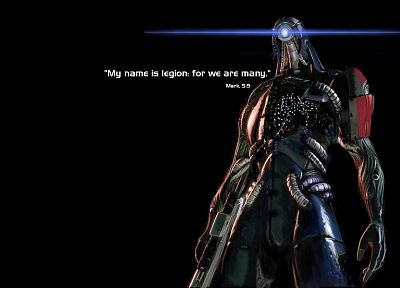 legion, Mass Effect 2 - random desktop wallpaper