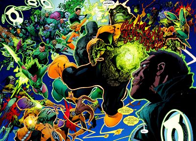 Green Lantern, DC Comics - random desktop wallpaper