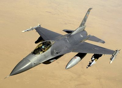 planes, F-16 Fighting Falcon - random desktop wallpaper
