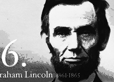 Abraham Lincoln, presidents - random desktop wallpaper