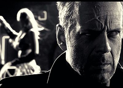 movies, Sin City, Bruce Willis - random desktop wallpaper