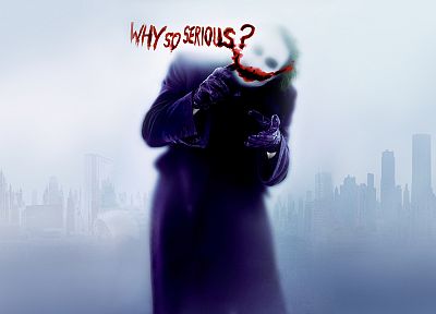 Batman, The Joker, Why So Serious? - random desktop wallpaper