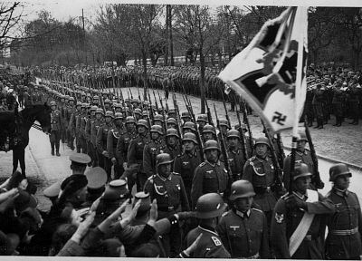 soldiers, Nazi, World War II, Wehrmacht, monochrome, greyscale - random desktop wallpaper