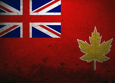 Canada, flags, national - desktop wallpaper