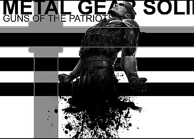Metal Gear, video games, guns, Metal Gear Solid - duplicate desktop wallpaper