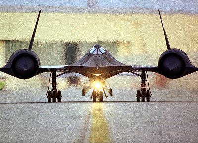 aircraft, planes, SR-71 Blackbird - random desktop wallpaper