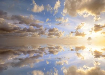 clouds, skyscapes - random desktop wallpaper