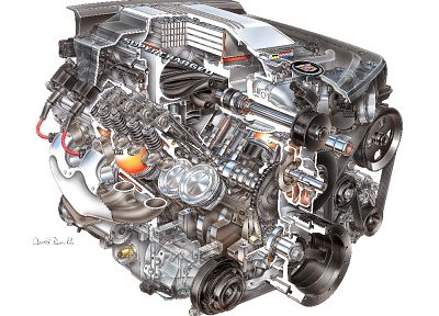 engines, motor, schematic - duplicate desktop wallpaper