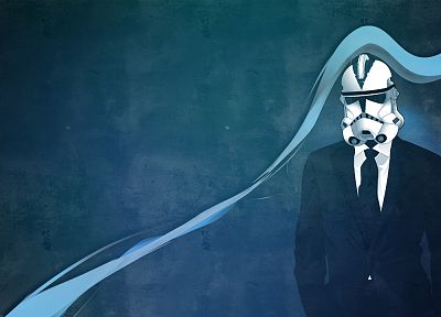blue, stormtroopers, digital art, artwork - random desktop wallpaper