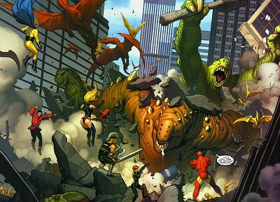 Avengers comics, Marvel Comics - desktop wallpaper