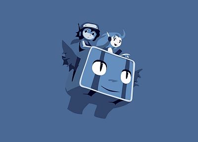 Cave Story, video games, Balrog, curly brace - related desktop wallpaper