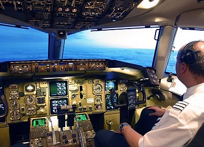 clouds, Pilot, cockpit, Cloud City, C-295M - random desktop wallpaper