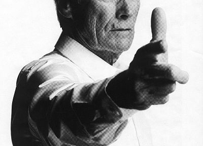 Clint Eastwood, men - duplicate desktop wallpaper