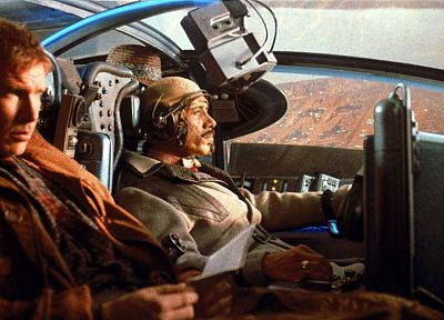 movies, Blade Runner, Harrison Ford, Edward James Olmos - duplicate desktop wallpaper