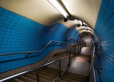 stairways, tunnels - random desktop wallpaper