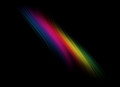 minimalistic, rainbows - related desktop wallpaper