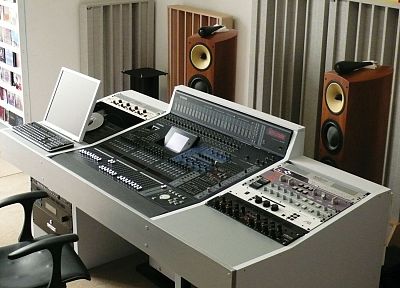 studio, audio, stereo - duplicate desktop wallpaper