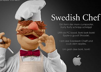 Apple Inc., muppet - random desktop wallpaper