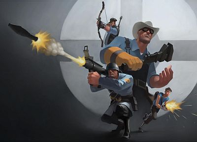 Team Fortress 2, drawings, hats - related desktop wallpaper
