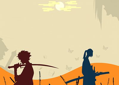 Samurai Champloo, katana, samurai, Jin, Mugen - random desktop wallpaper