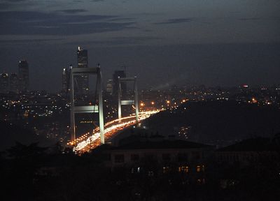 bridges, Turkey, Istanbul, Fatih Sultan Mehmet - desktop wallpaper