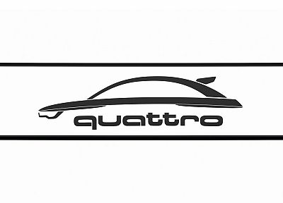 cars, Audi, vehicles, Audi A1, logos, Quattro - desktop wallpaper