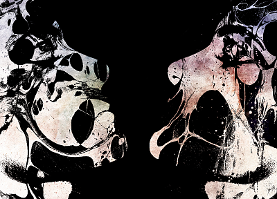 abstract, cybermen, Doctor Who, faces - related desktop wallpaper