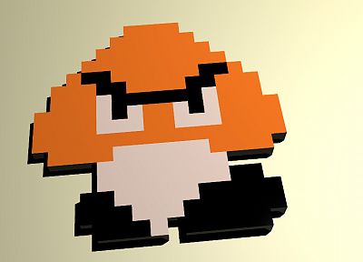 Mario, Mario Bros, Goomba - random desktop wallpaper