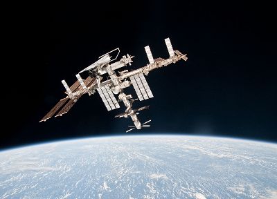 ISS, Space Shuttle, NASA, space station, endeavour - duplicate desktop wallpaper