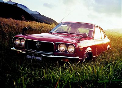 cars, Mazda, vehicles, red cars, Mazda Savanna - random desktop wallpaper