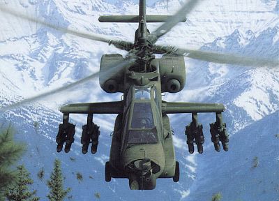 apache, helicopters, vehicles, AH-64 Apache - random desktop wallpaper
