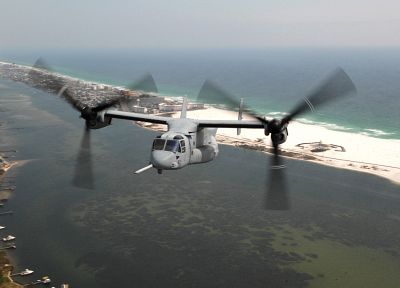 aircraft, military, V-22 Osprey - random desktop wallpaper