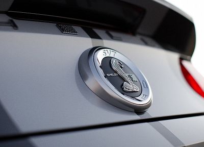 close-up, cars, back view, Ford Mustang Shelby GT500 - random desktop wallpaper