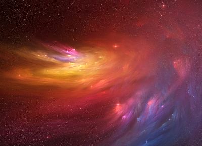 outer space, nebulae, casperium - duplicate desktop wallpaper