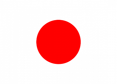 Japan, minimalistic, flags - random desktop wallpaper