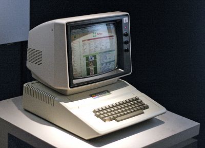 computers, vintage, Apple Inc. - random desktop wallpaper