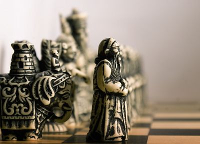 chess pieces - desktop wallpaper