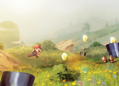Mario, Super Mario Bros. - random desktop wallpaper