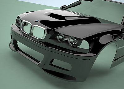 BMW, cars, 3D renders - desktop wallpaper
