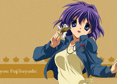 Clannad, Fujibayashi Ryou, anime girls - duplicate desktop wallpaper